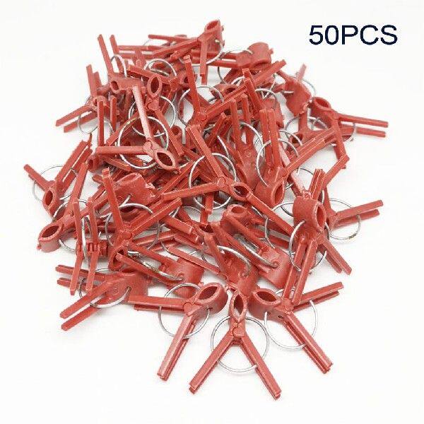 极速50pcs Vegetable Grafting Clamp FCucumber Clip Watermelon