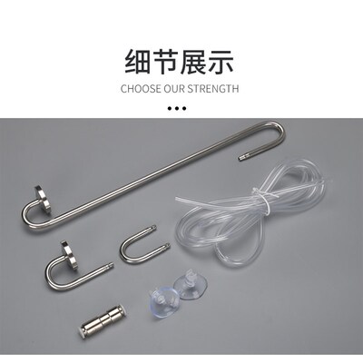 极速水族造景不锈钢co2细化器二氧化G碳雾化器水草缸悬挂二氧化碳