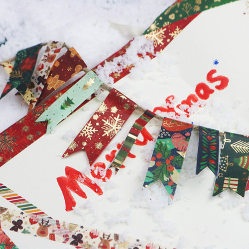新品news Japan Paper Tape New YeaDr Gift Box DIY Decor Stick