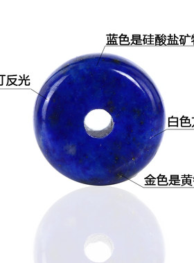 新品天然青金石隔片散珠子垫片算盘珠金刚星月菩Q提手链手串DIY配