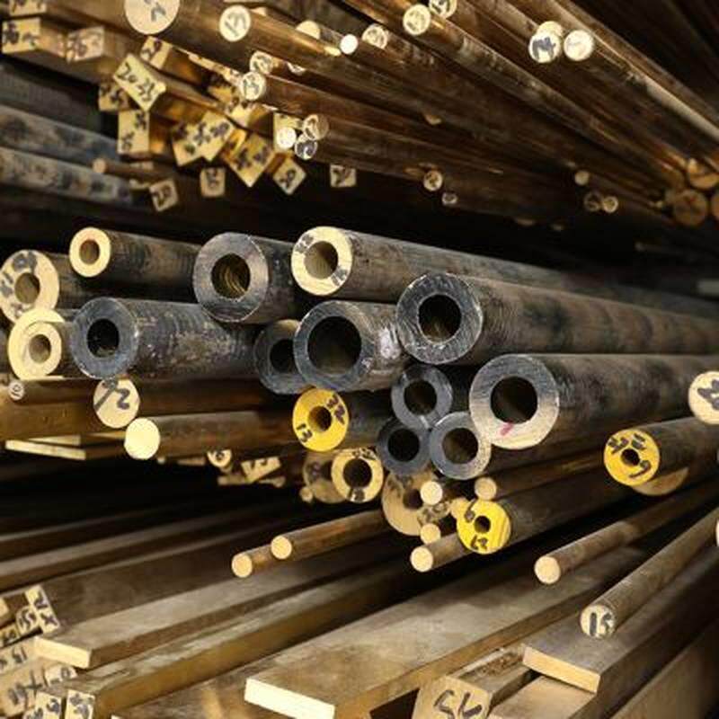 极速新品H62实心黄铜棒六角黄铜条h59黄铜板块铜排空Y心黄铜管铜