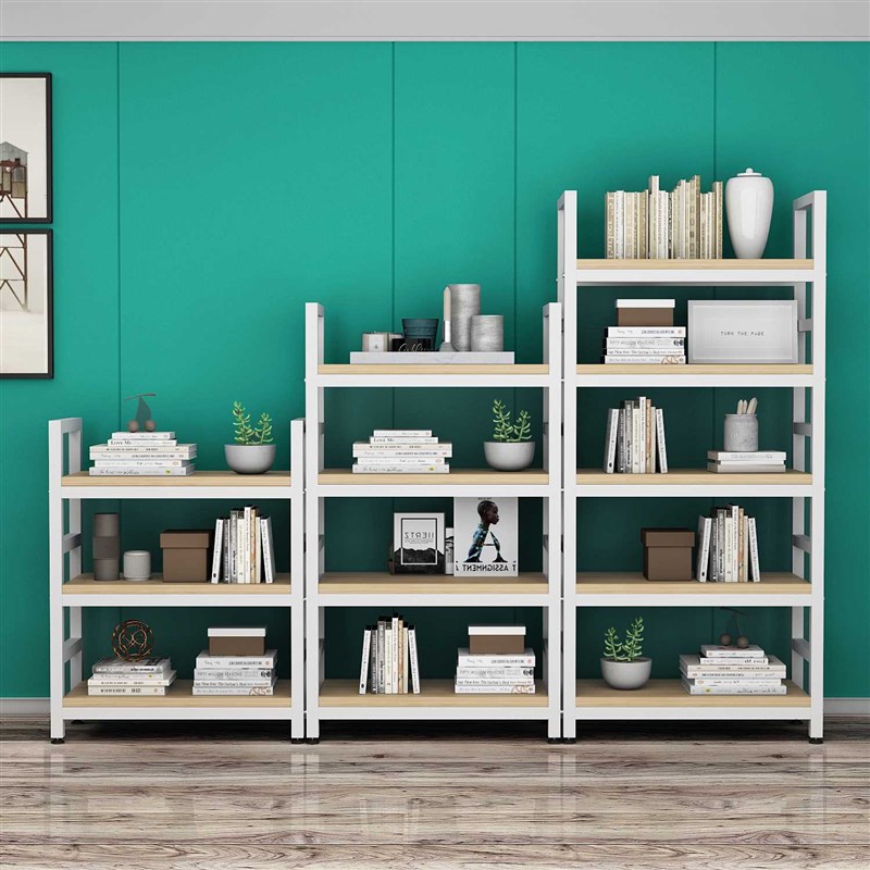 极速。加厚钢木书超m市家用置物铁架多层仓储货架架自由组合展示