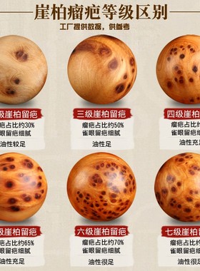 极速太行柏木手串满瘤疤2.0雀眼老料瘤花L木珠手链男款佛珠包邮送