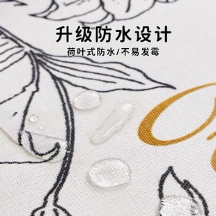 极速浴室壁龛遮挡帘防q水防霉卫生间柜门防尘布免打孔自粘滑轨移