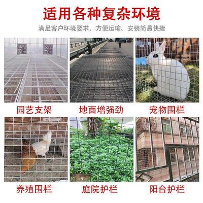 新品热浸镀锌铁丝网片养殖鸡笼兔笼狗笼鸟笼O鸽笼底网围栏隔离钢