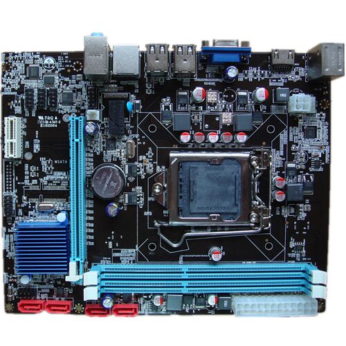 新品全新H61台式机电脑 主板 支持2x 3代I3 I5 i7 1155 CPU 套装