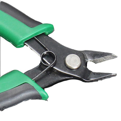 极速XT-XZQ-5A 5寸斜F嘴钳斜口钳子 A款 绿色