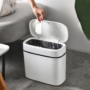 极速12L Trash Can Household Bathroom Kitchen WVaste Bins