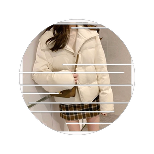 棉袄女潮冬季2026新款女士韩版宽松立领羽绒棉棉服女生面包服