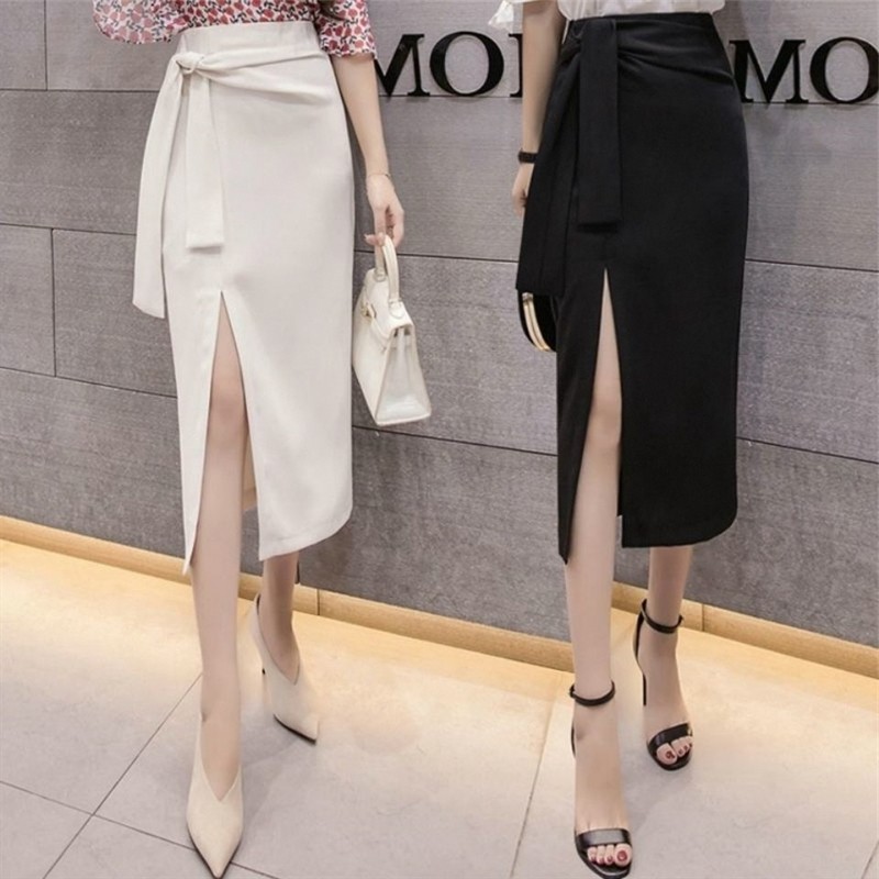 半身裙中长款2025春秋新款包臀裙子女夏韩版高腰春季长裙子一步裙