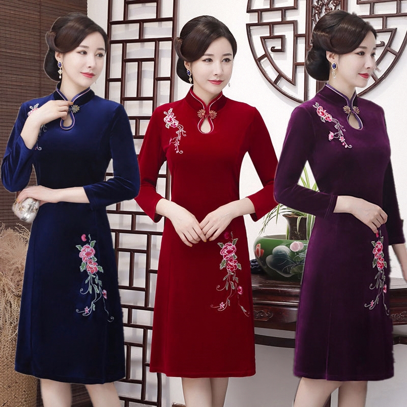 加绒不加绒2021秋冬遮肚减龄绣花