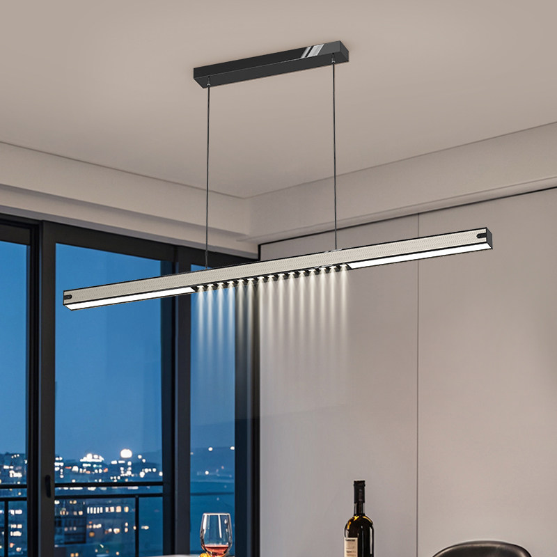 帕莎 餐厅吊灯 防眩吧台餐桌极简无主灯北欧茶室办公室简一字吊灯,家装灯饰光源,餐厅吊灯,淘宝优惠券,粉丝福利购,淘宝优惠卷