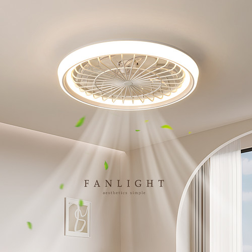 帕莎 风扇灯 2025新款现代简约卧室餐厅静音风扇吸顶灯