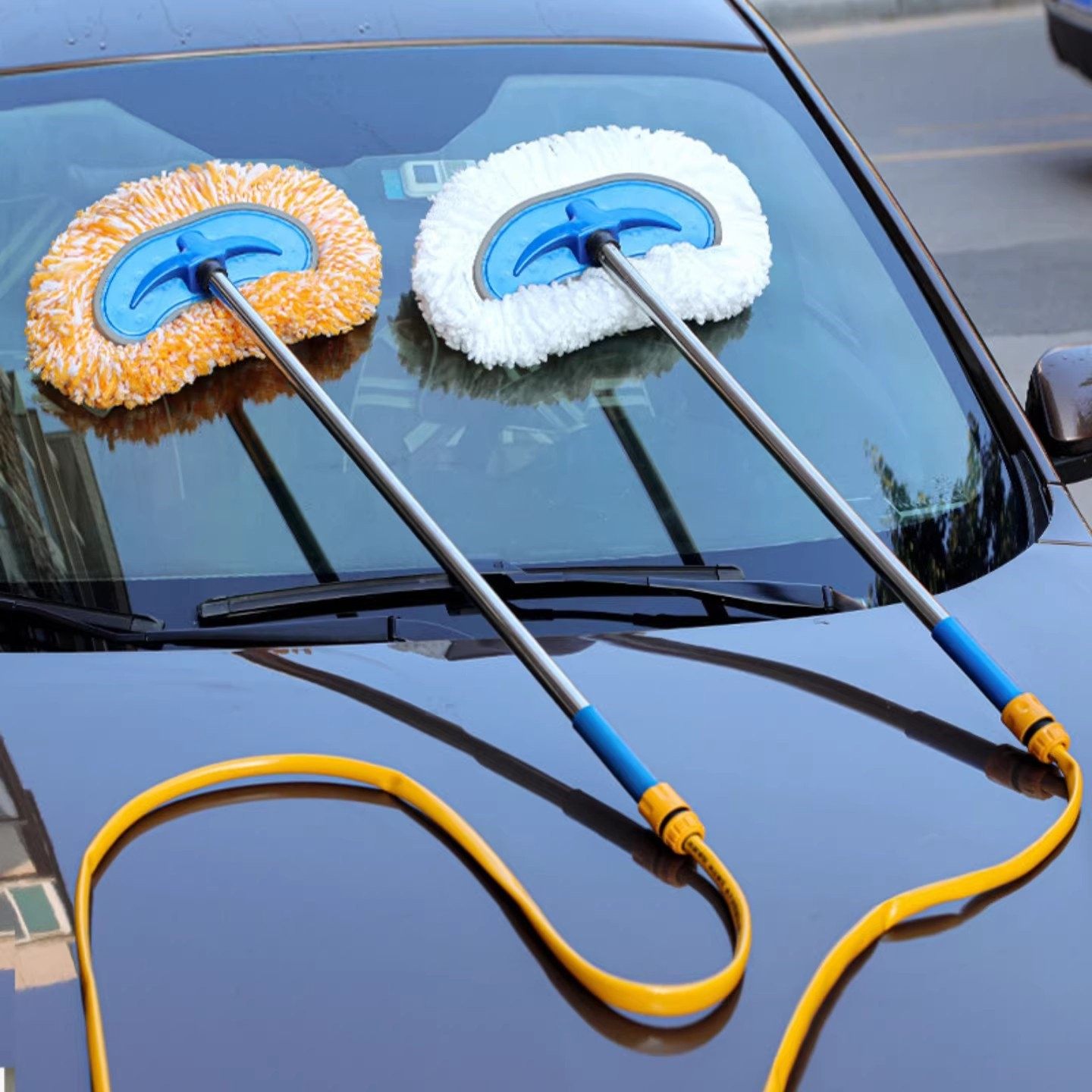 芸菲汇通水洗车拖把家用小汽车洗车刷长柄伸缩杆刷子专用工具毛刷,汽车用品/电子/清洗/改装,车刷,淘宝优惠券,粉丝福利购,淘宝优惠卷