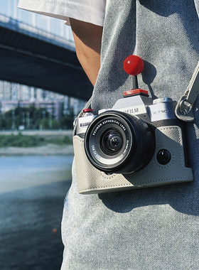 富士XT5真皮保护套XT30一二三代相机包XT50XS20XM5X100Vi皮套肩带