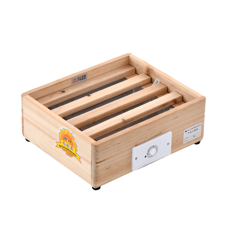前创实木取暖器烤火炉小型烘脚暖脚神器电暖足器烤火桶电火箱家用