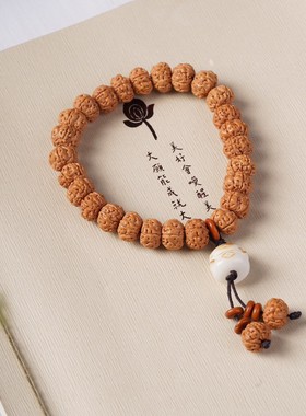 2026小金刚菩提珠手串手持菩提炭烤可爱小猫手串文玩念珠饰品手链