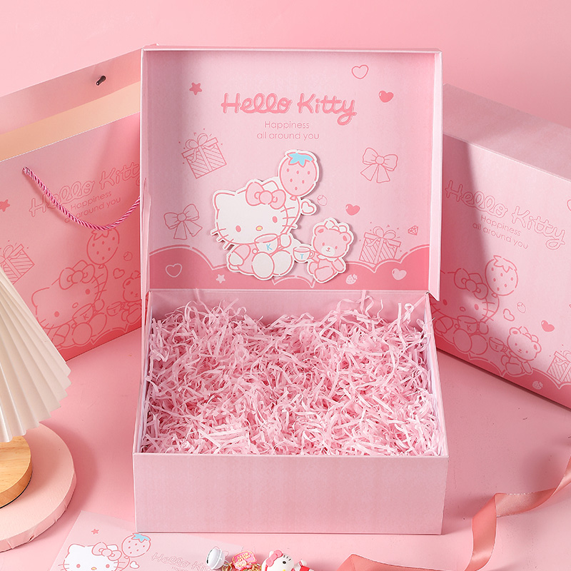 hellokitty卡通立体礼品包装盒