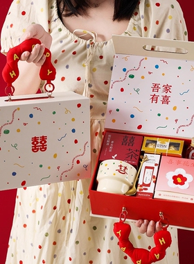 伴手礼女伴娘实用礼品结婚送宾客高档礼物回礼小众高级感婚宴礼盒