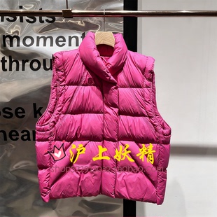 时尚 新款 短外套BDS4MD3601云深不知处 羽绒马夹25冬季 毅播商场同款