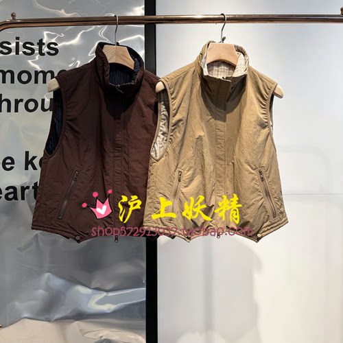 播商场同款2026秋季新款复古休闲马甲外套女BDT3MD3152旅途的风景