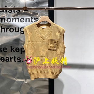 播商场同款2026秋季新款圆领套头针织衫马甲背心BDT3SD3300 丛茸