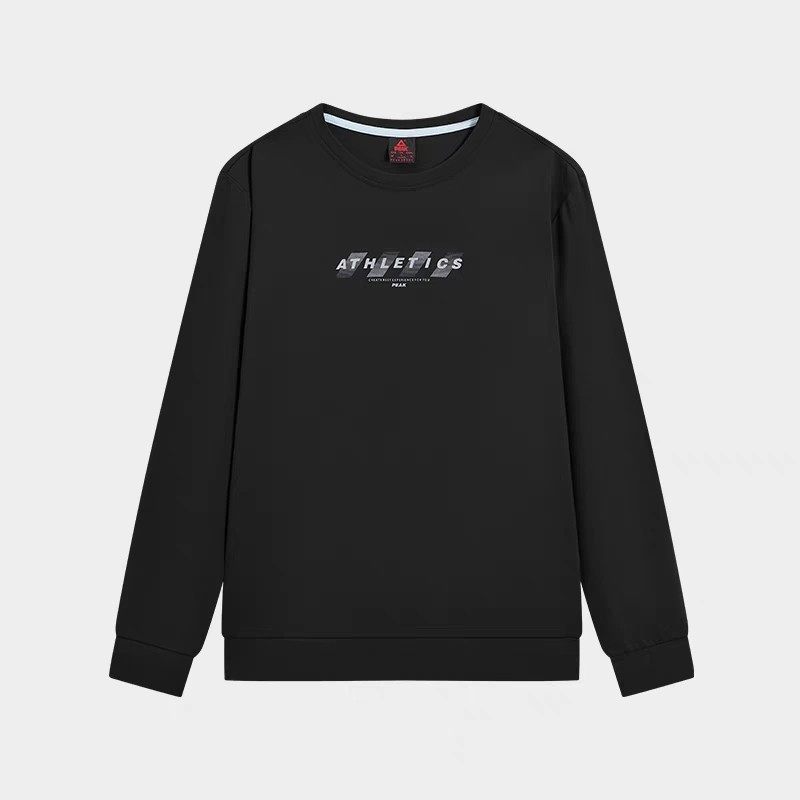 宽松舒适圆领卫衣匹克休闲时尚