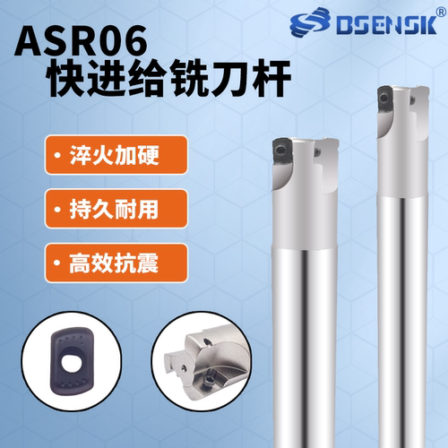 BSERSK快进给铣刀杆R2刀尖