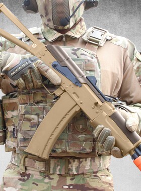 锦明12代AK74U金齿版11代战术阿卡47电动玩具枪13代HK416C发射器