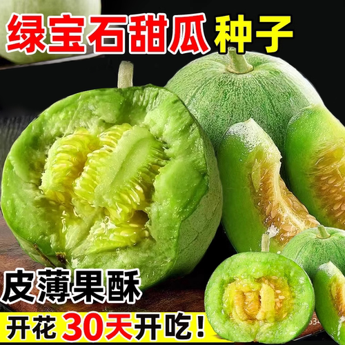 绿宝石甜瓜种籽大全正品羊