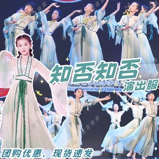 知否知否演出服浔山行一梦惊鸿舞蹈服江山如画花簪生机勃勃表演服