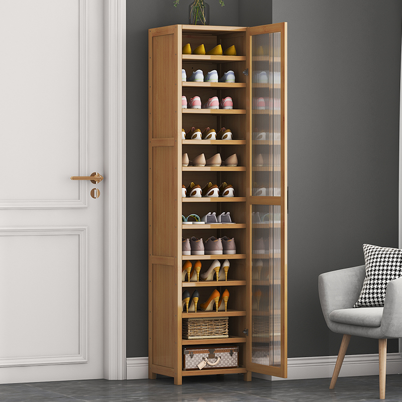 简易门口夹缝小型鞋架家用多层迷你鞋柜经济型省空间墙角窄置物架