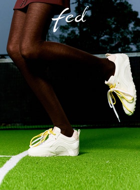 fed时尚休闲鞋春季新款女鞋增高阿甘鞋拼色德训鞋女S0102-YAB101