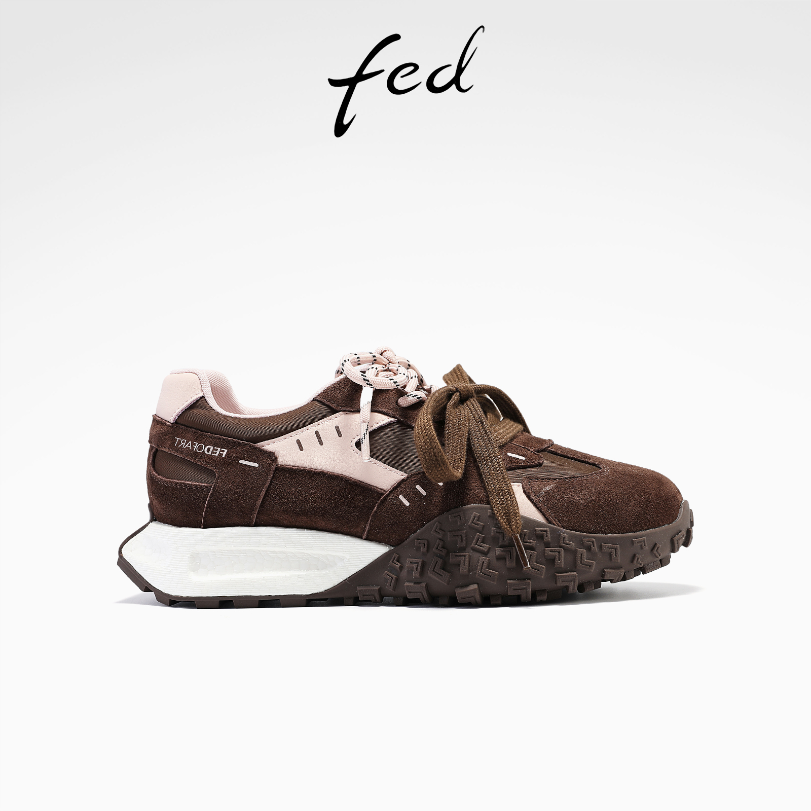 fed厚底德训鞋秋季新款女鞋休闲阿甘鞋时尚增高鞋女款S0916-ZC338