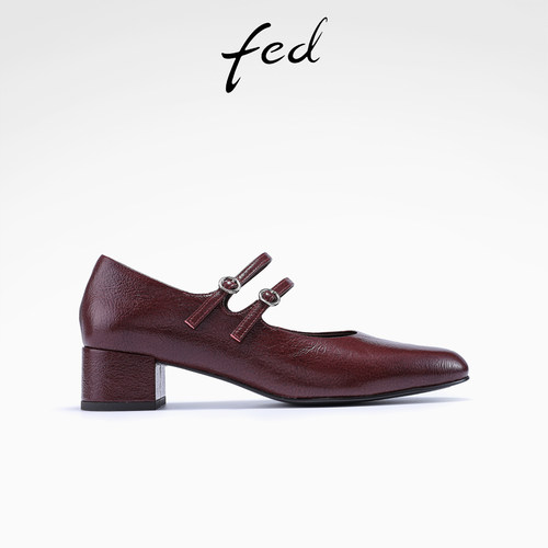 小香风玛丽珍鞋女粗跟单鞋