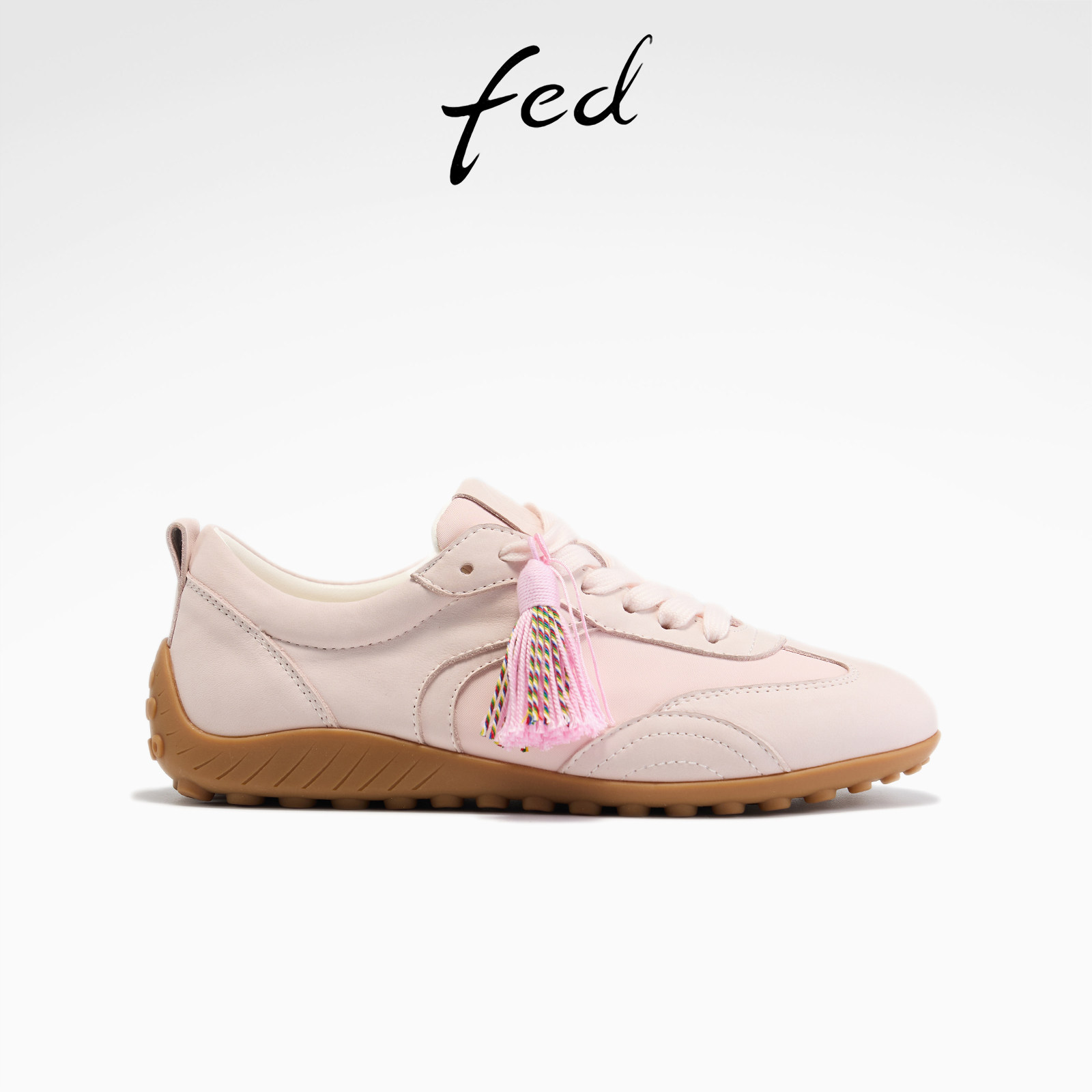 fed素履归途德训鞋春季新款女鞋轻便休闲鞋粉色阿甘鞋女款ZCA055,女鞋,德训鞋,淘宝优惠券,粉丝福利购,淘宝优惠卷