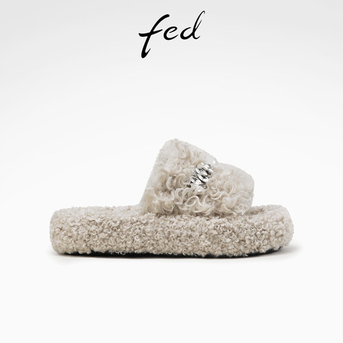 艾芙伊迪2024新款毛毛鞋