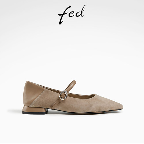 低跟软底单鞋女通勤玛丽珍鞋