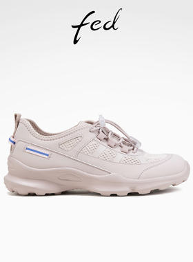 fed户外登山鞋夏季新款女鞋厚底增高鞋跑步运动鞋女款S0407-ZC622