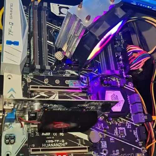 议价华南x99-Tf-Q主板，成色如图，测试正常，为单个价格可维修