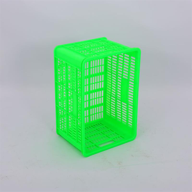 料白色全新塑料筐 小号橘子白色塑料筐 B4小号胶框水果筐厂家生产