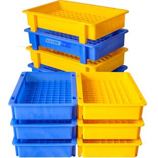 防火型21700锂电池专用分格式收纳盒112小格槽位电池箱方盘塑胶箱