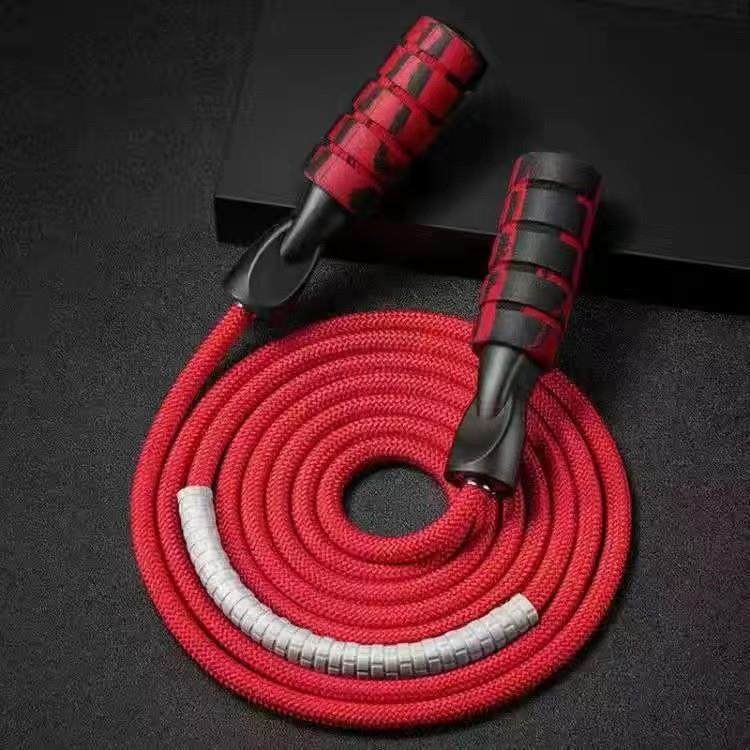 鸭嘴跳绳涂鸦 涤纶棉绳轴承跳绳 儿童健身 成人训练泡棉跳绳