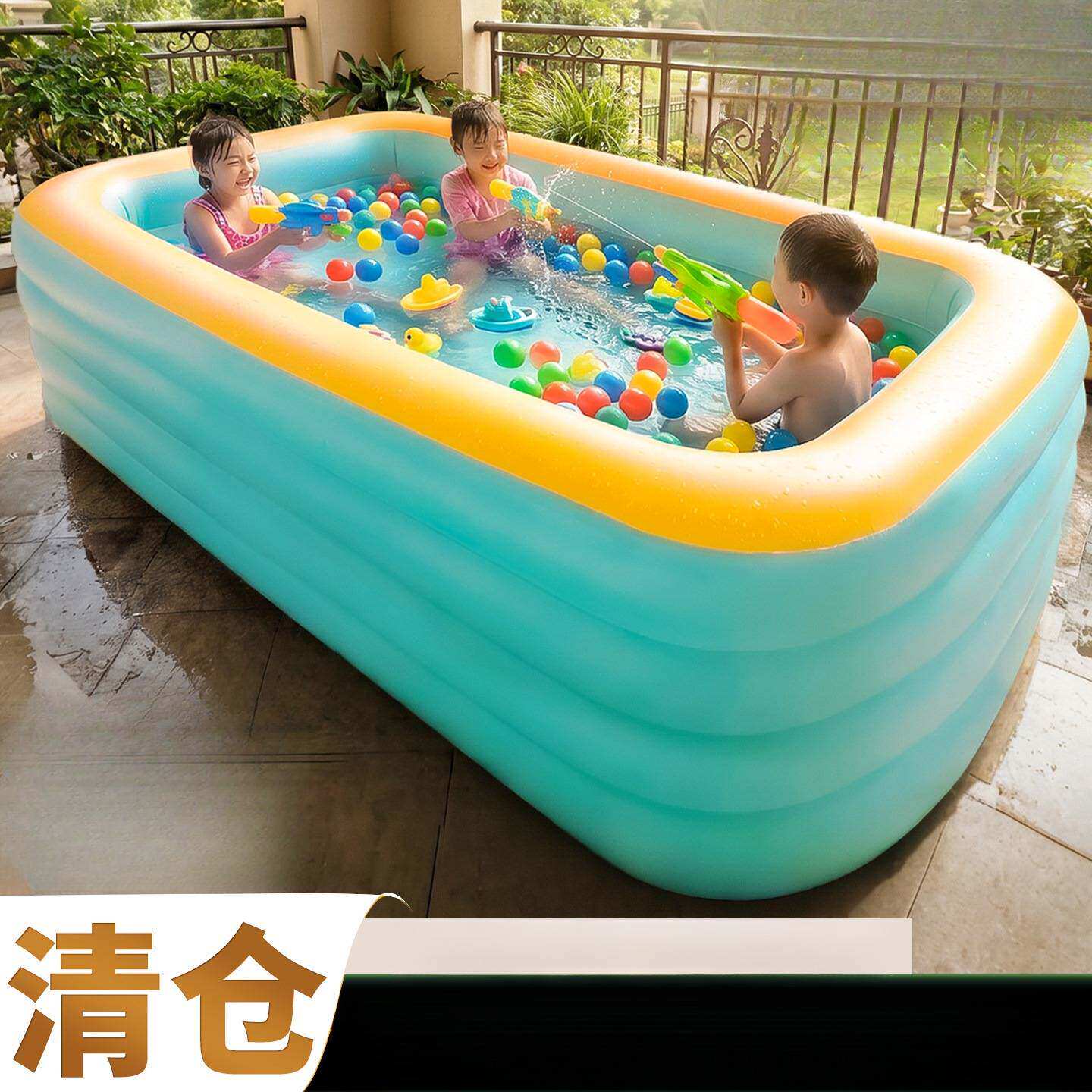 儿童家用超大型加厚充气游泳池