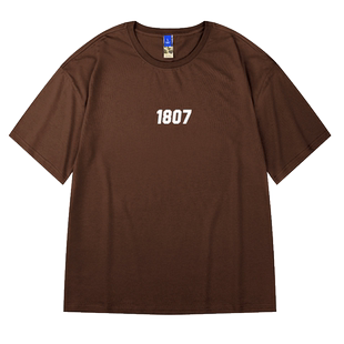 加大短袖码嘻哈风潮牌重磅港半袖hiphop街头纯棉300gt恤加肥