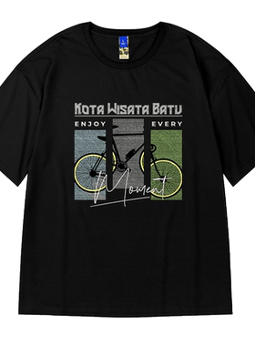 加大国潮重磅半袖短袖大码300gt恤圆领男装街头2025加肥新款纯棉