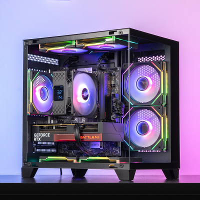 AMD锐龙59600X海景房电脑主机