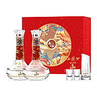 西凤酒官方旗舰店30年52度白酒礼盒2瓶装