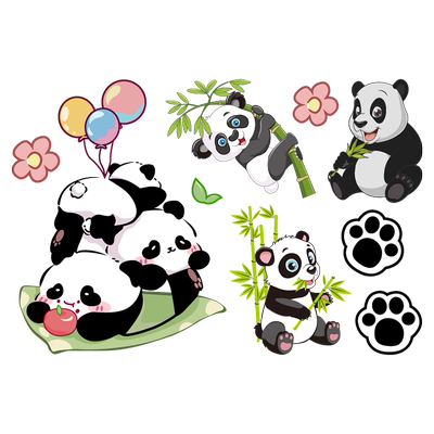 卓贴PVC卡通车身改装划痕遮当