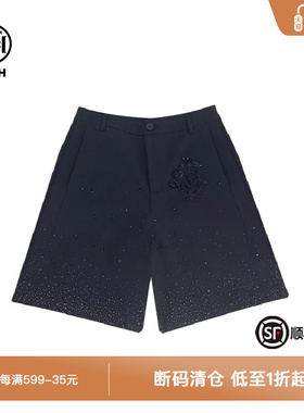 TCH新中式系列满钻高腰百搭短裤T72B21E9021T72B21E9022